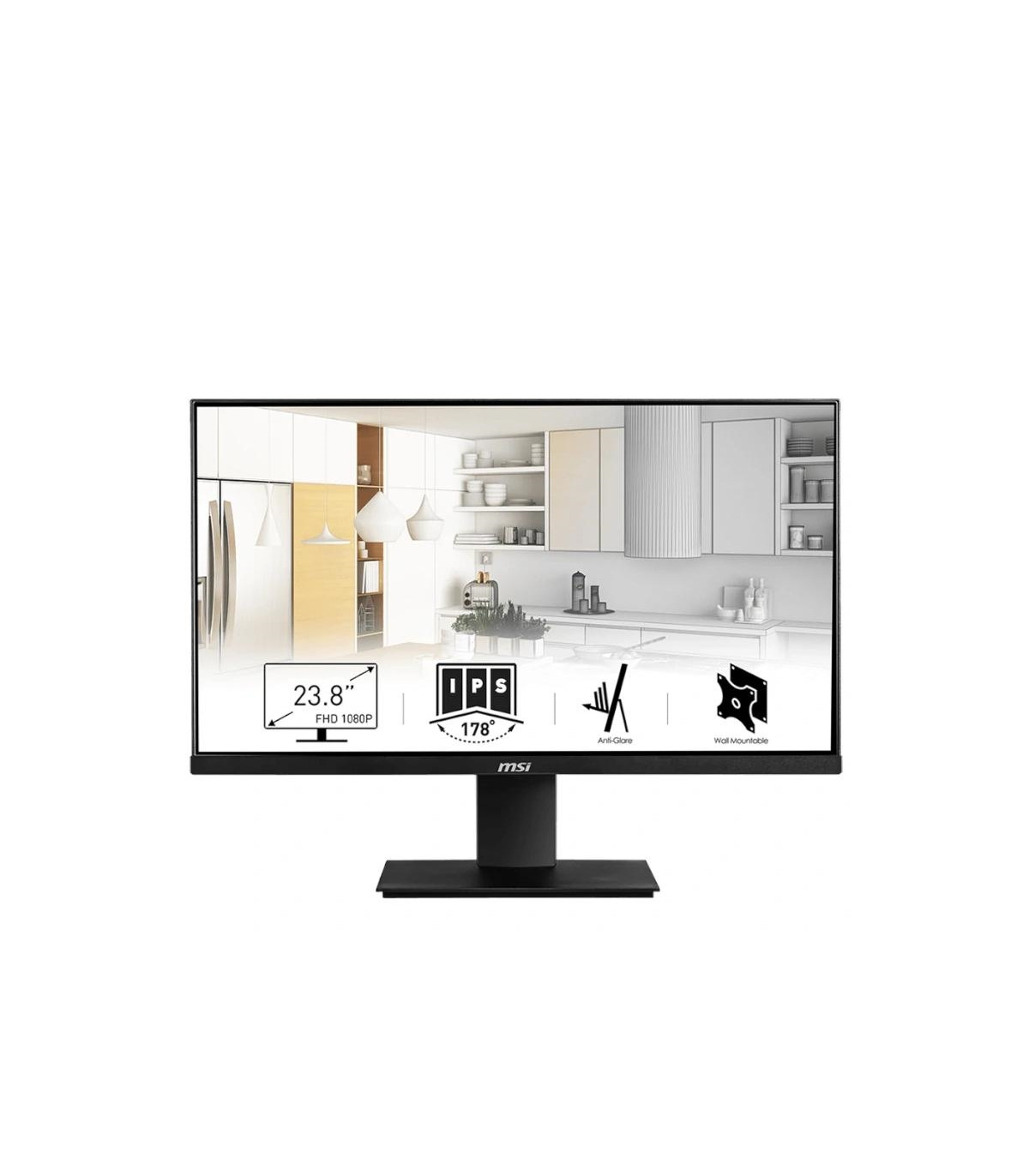 MSI MP2412 Monitor 23.8" VA FHD 100hz 1ms HDMI DP