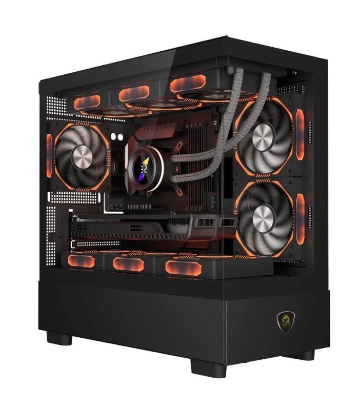 Keep Out Caja M-atx XC-301 3FANS Usb3.0 Glass