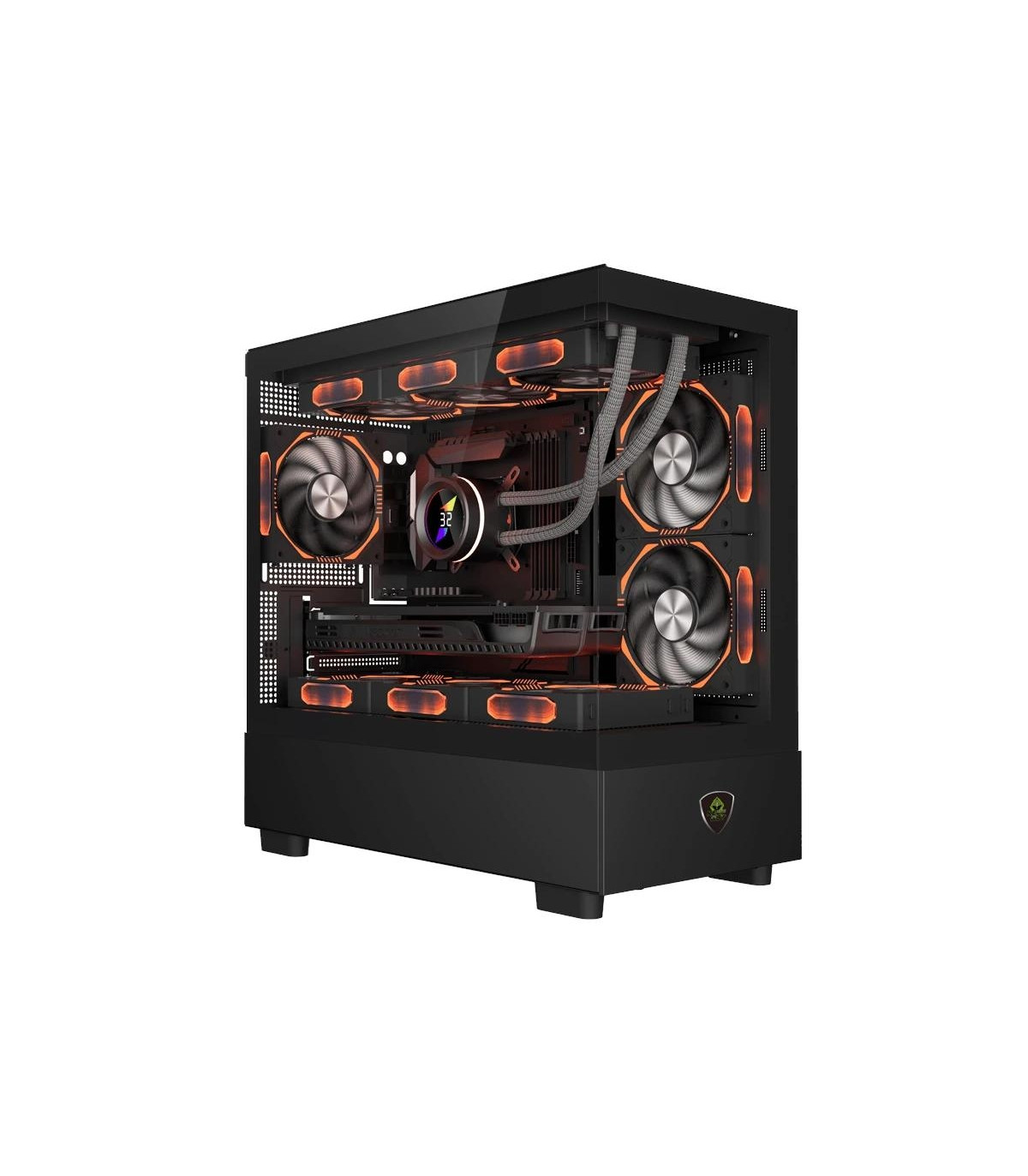 Keep Out Caja M-atx XC-301 3FANS Usb3.0 Glass