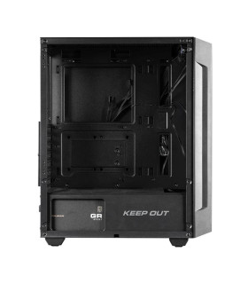 Keep Out Caja M-Atx KO XC-200 RGB USB3 Black Glass