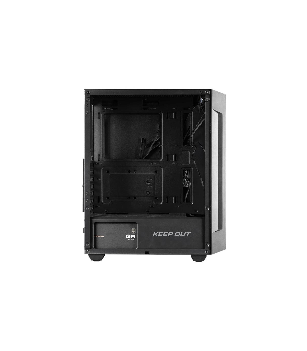 Keep Out Caja M-Atx KO XC-200 RGB USB3 Black Glass