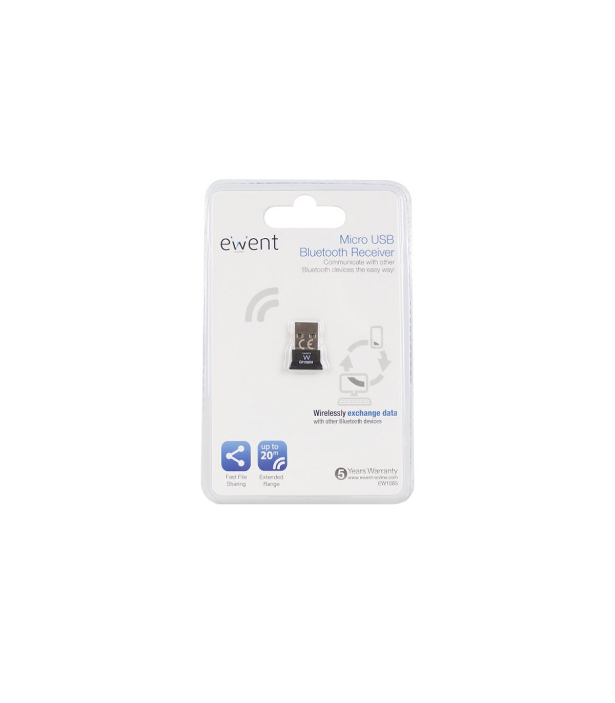 EWENT EW1085 Mini Bluetooth 5.3 10m