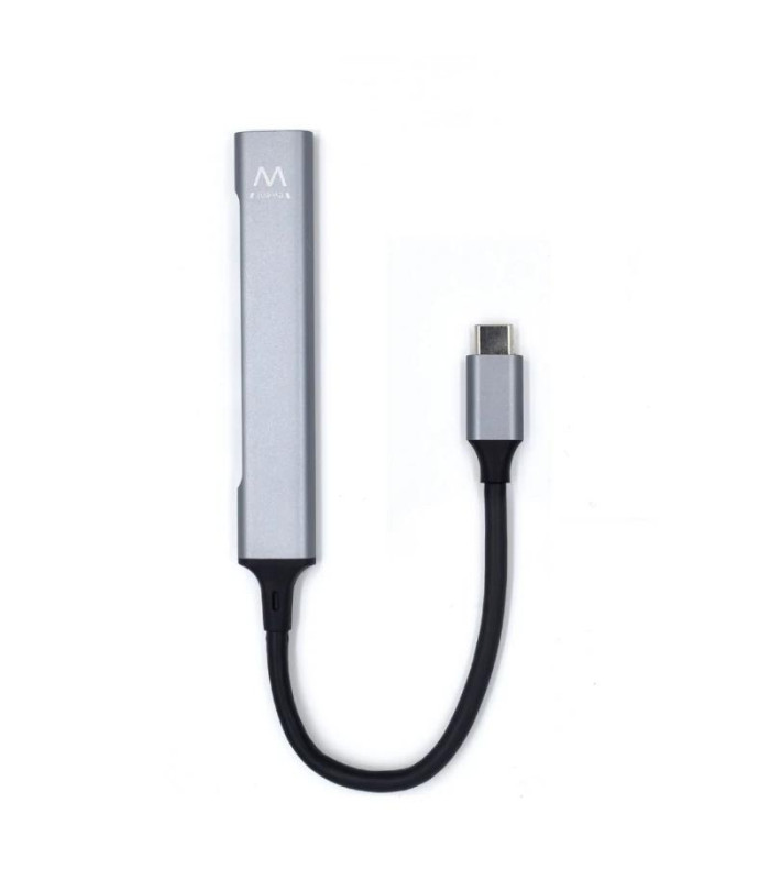 EWENT Hub Slim tipo C 4 puertos