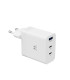 EWENT Cargador carga rapido 65w usb-c y usb-a