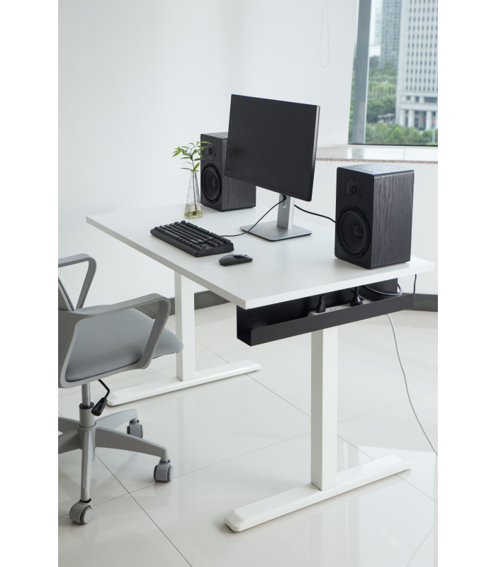 Bandeja organizador de cables para escritorio