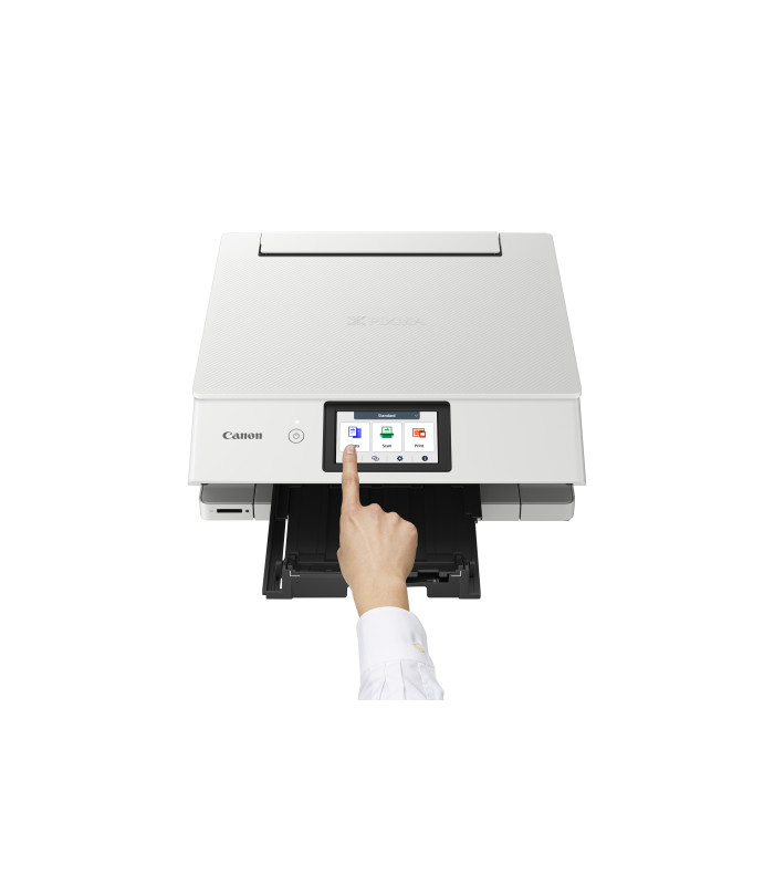 Multifunción inyección pixma ts8751 wifi duplex táctil 6 tintas blanca