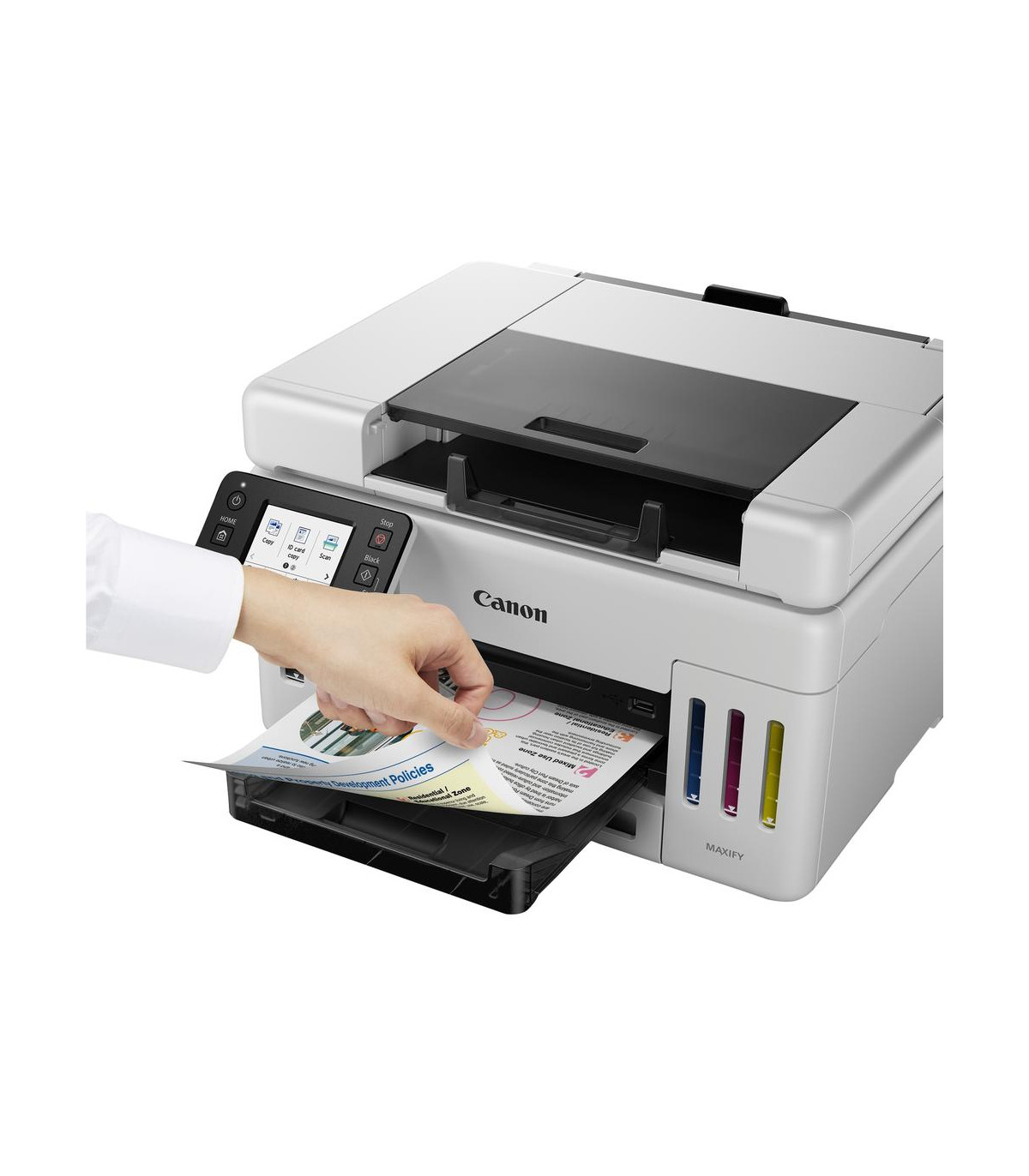 Multifuncion inyeccion canon maxify gx6550 color a4 -  24ipm -  usb -  wifi -  duplex -  d - adf