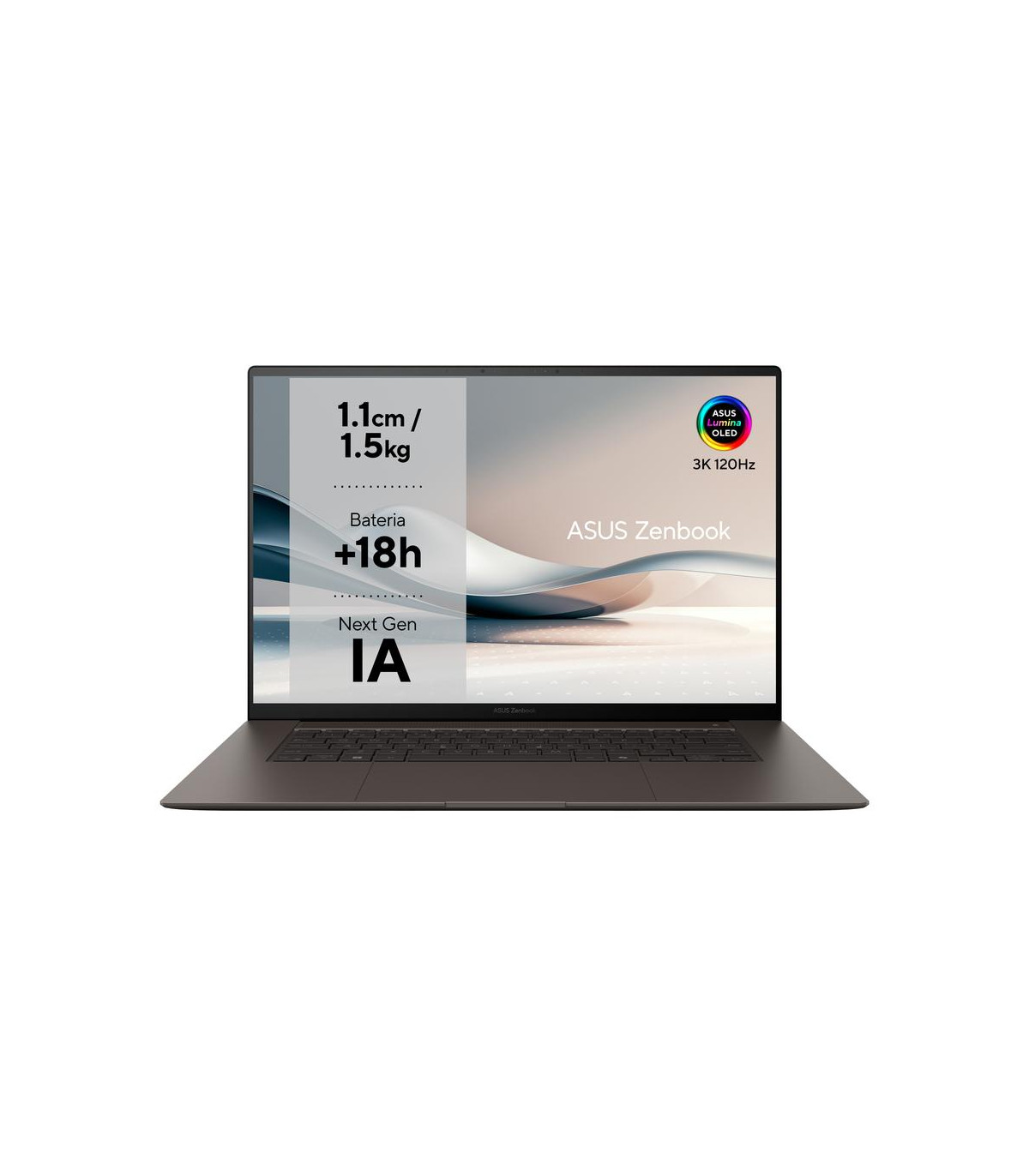 Portatil asus zenbook um5606wa - rk320w rai9 - 370 32gb ssd 1tb 16 pulgadas