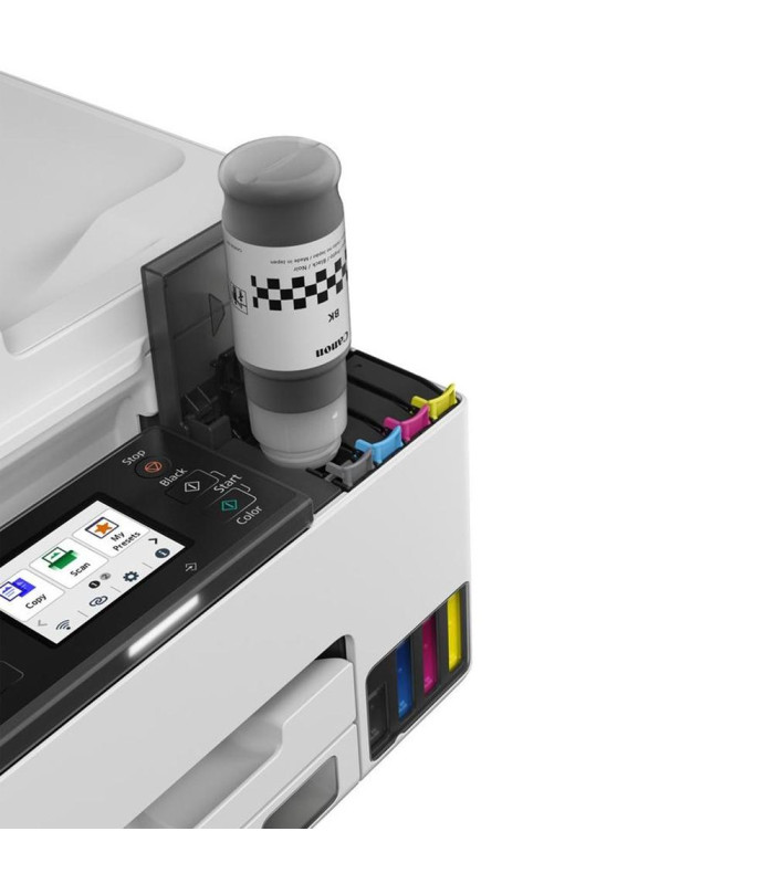 Multifunción inyección canon maxify gx2050 megatank color fax -  a4 -  red -  wifi -  adf