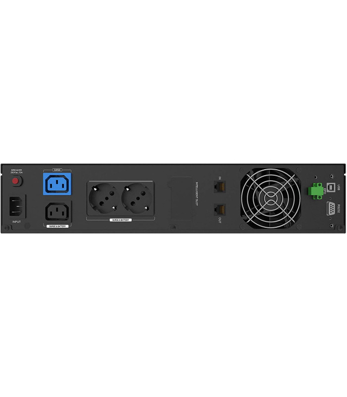 Sai ups phasak 3060va protekt on - line ph 7530 rack 19
