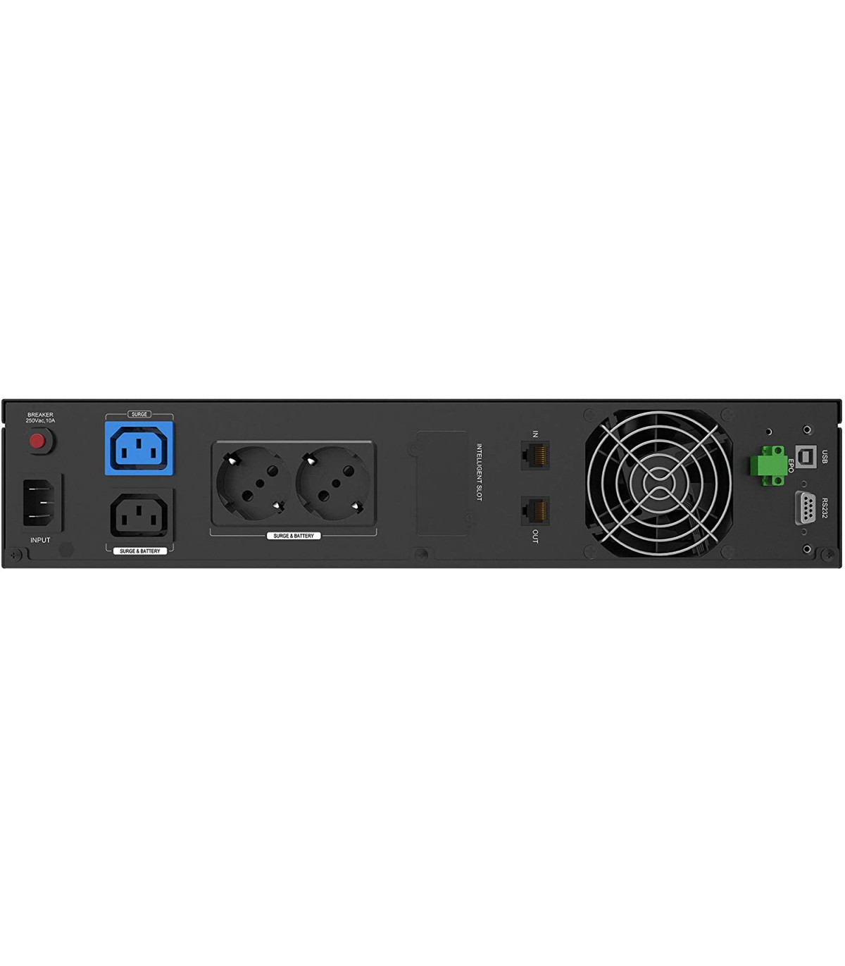 Sai ups phasak 3060va protekt on - line ph 7530 rack 19