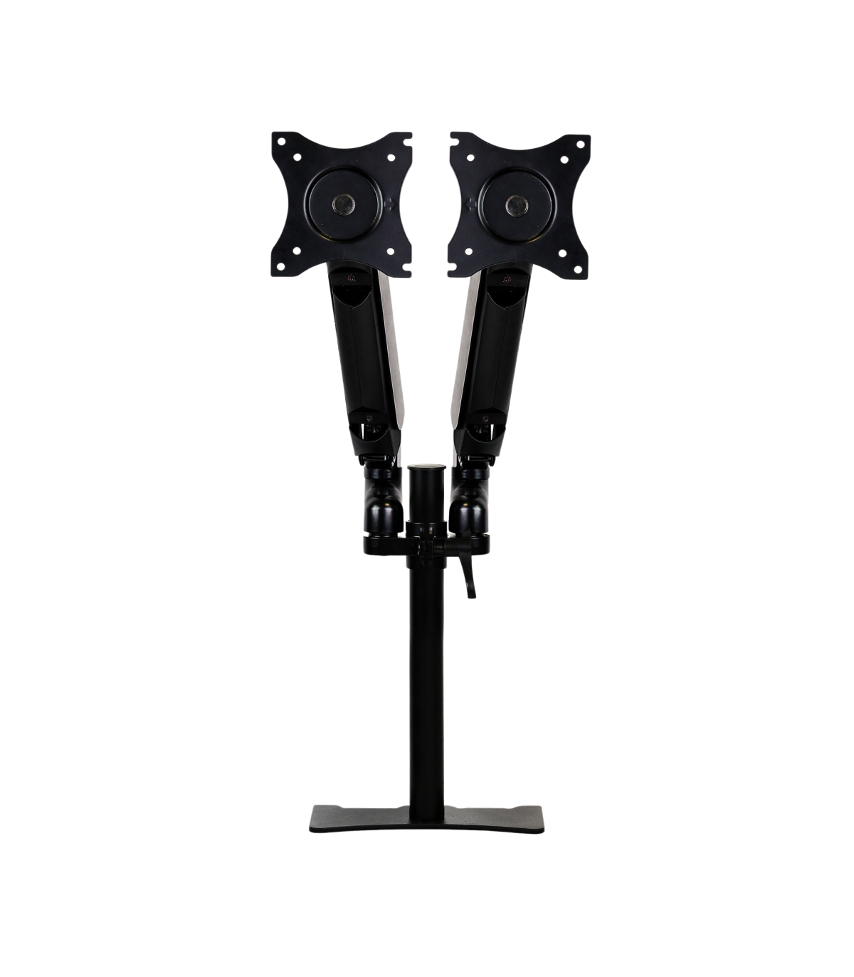 Brazo articulado soporte doble monitor ajustable 27 pulgadas vesa 75 x 75 - 100 x 100