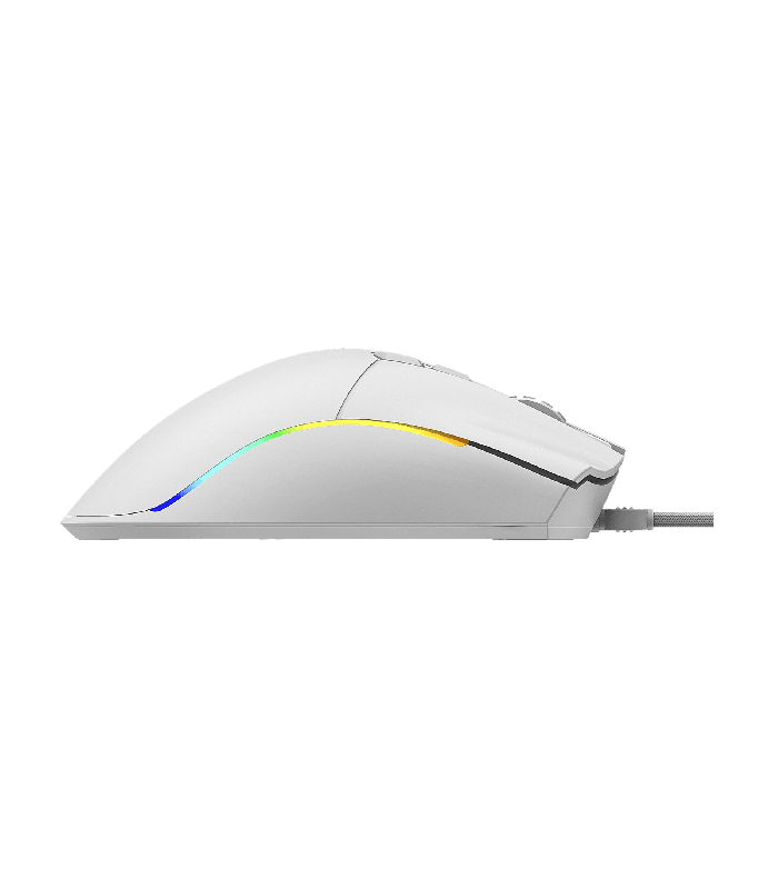 Ratón phoenix gaming void 12000 dpi de alto rendimiento blanco rgb usb configurable