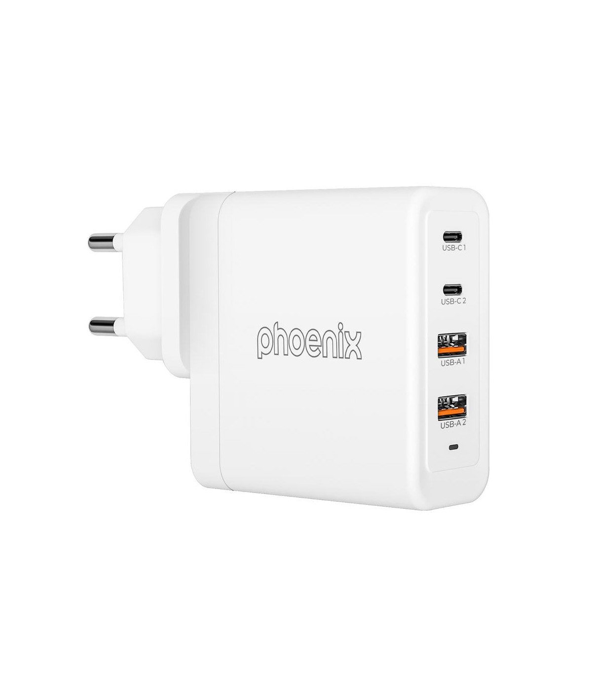 Cargador tipo c 100w gan phoenix universal para portatil tablet o smartphone carga rapida