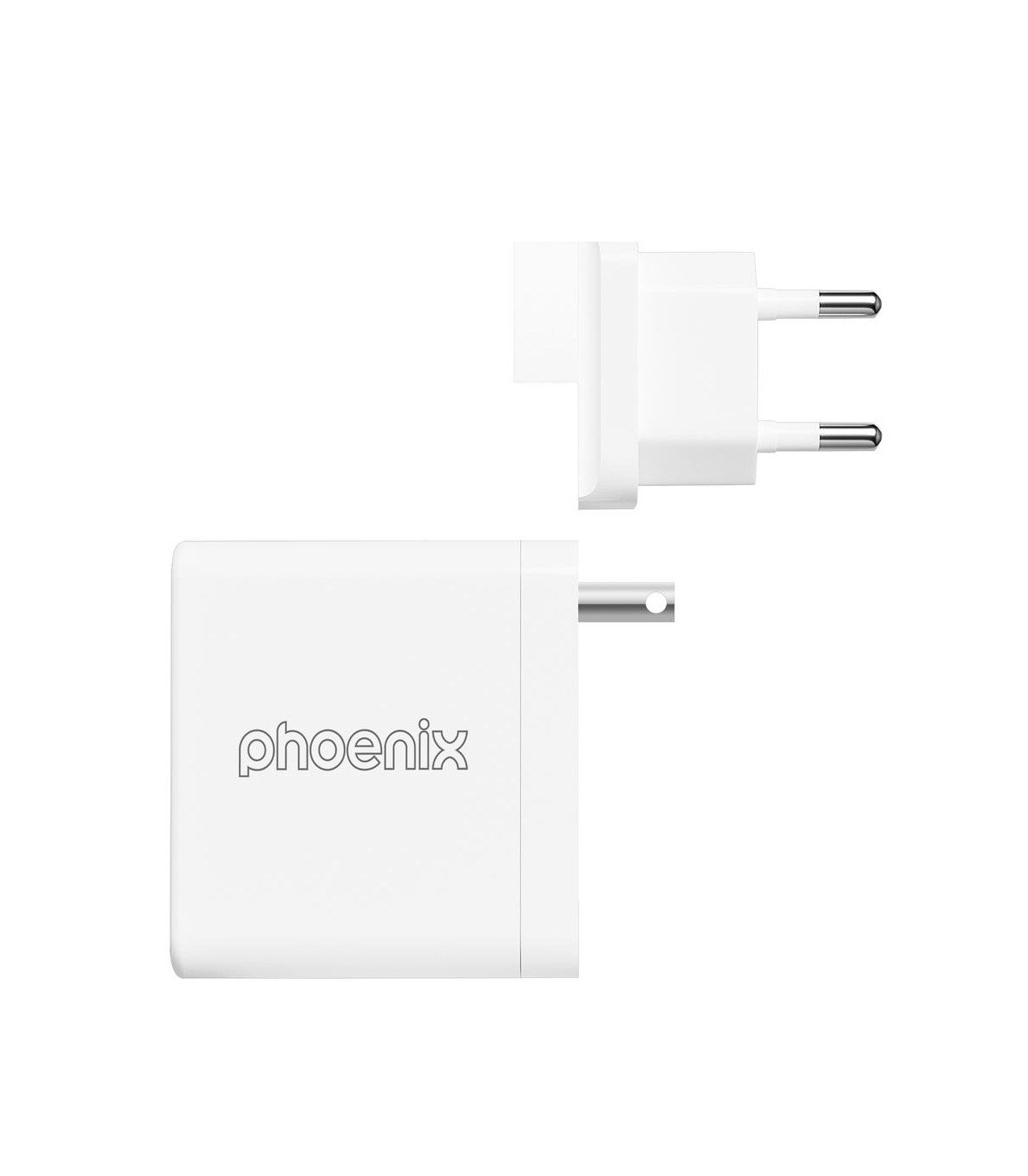 Cargador tipo c 100w gan phoenix universal para portatil tablet o smartphone carga rapida