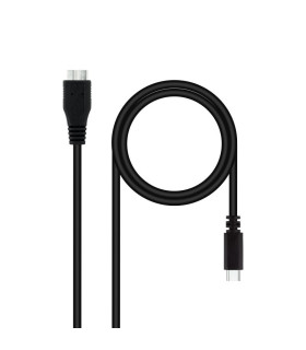 Nanocable Cable USB 3.0, USB-C/M-Micro B/M 1 m