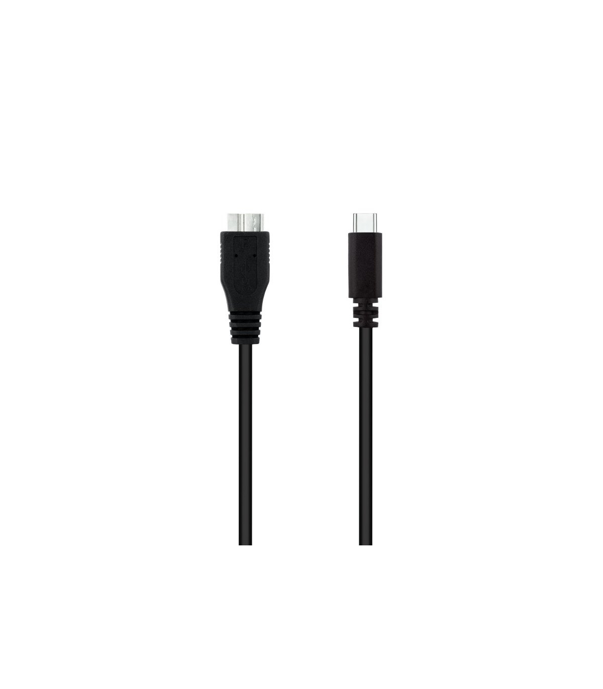 Nanocable Cable USB 3.0, USB-C/M-Micro B/M 1 m