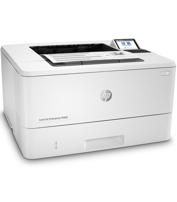Impresora hp laser monocromo laserjet enterprise m406dn a4 -  38ppm -  usb -  red -  duplex impresion