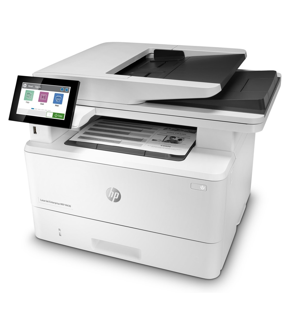 Multifuncion laser hp enterprise m430f monocromo fax -  a4 -  red -  duplex