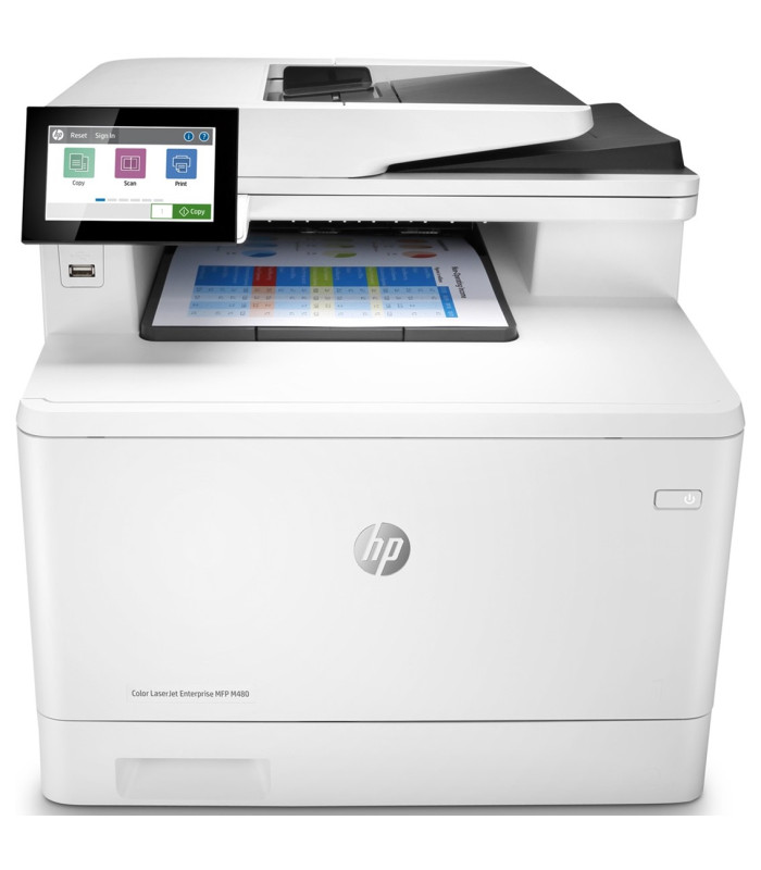 Multifuncion hp laser enterprise m480f color fax
