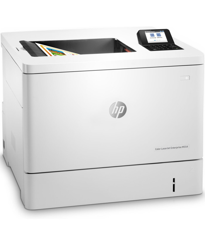 Impresora hp laser color laserjet enterprise m554dn a4 -  35ppm -  1gb -  usb -  red -  duplex impresion