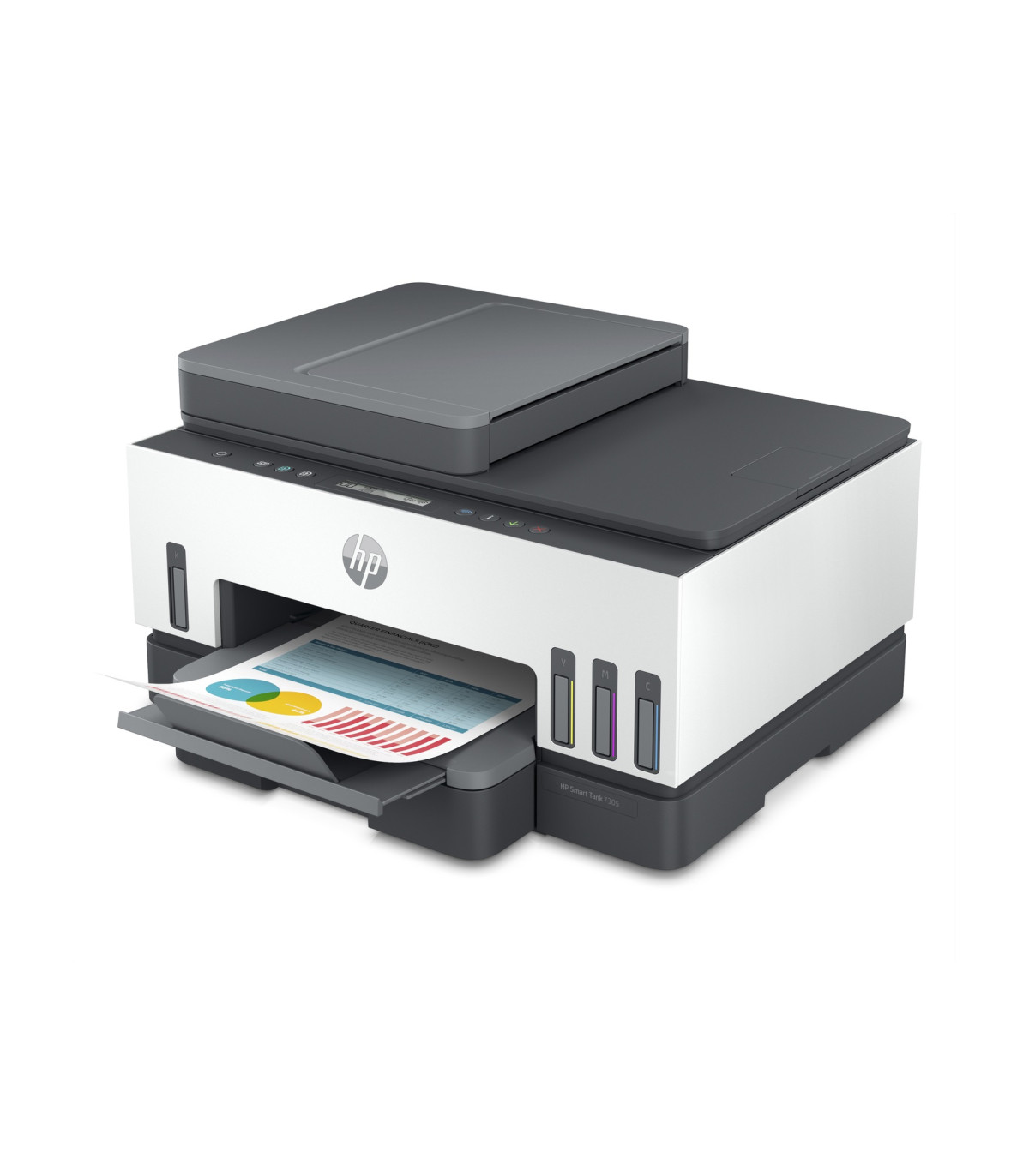 Multifuncion inyeccion hp smart tank 7305 color wifi duplex