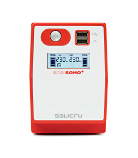 Sai salicru sps 650 soho+ 650va - 360w - linea interactiva - iec