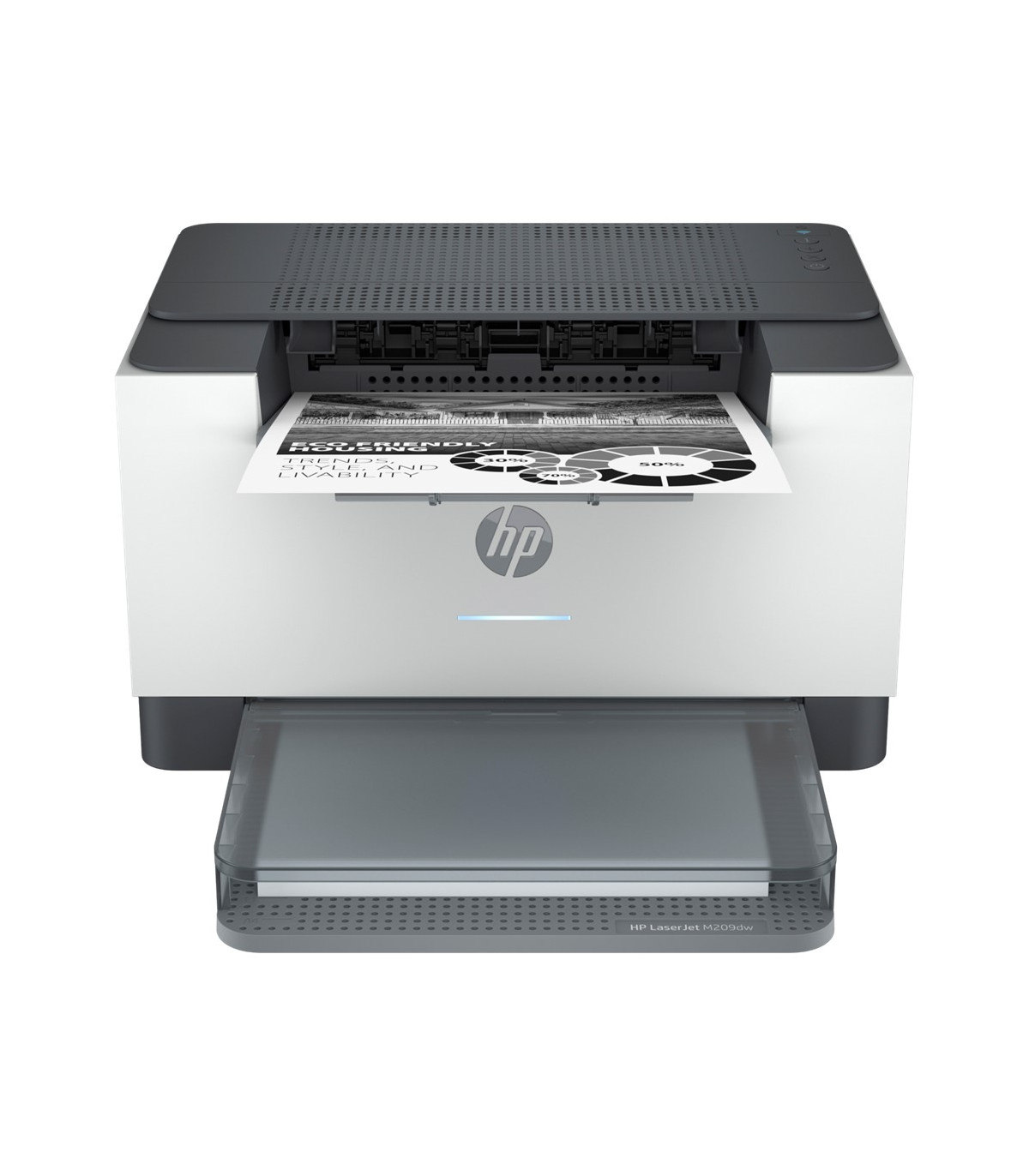 Impresora hp laser monocromo laserjet m209dw a4 -  29ppm -  64mb -  usb -  red -  wifi -  bt -  duplex