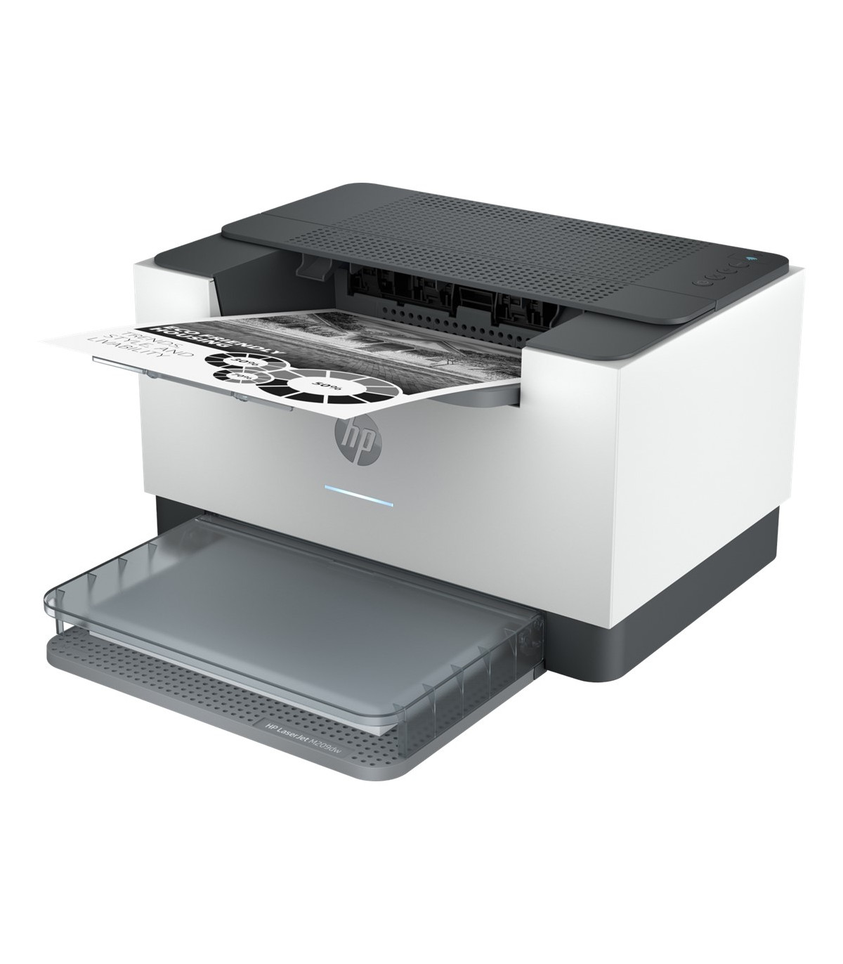 Impresora hp laser monocromo laserjet m209dw a4 -  29ppm -  64mb -  usb -  red -  wifi -  bt -  duplex