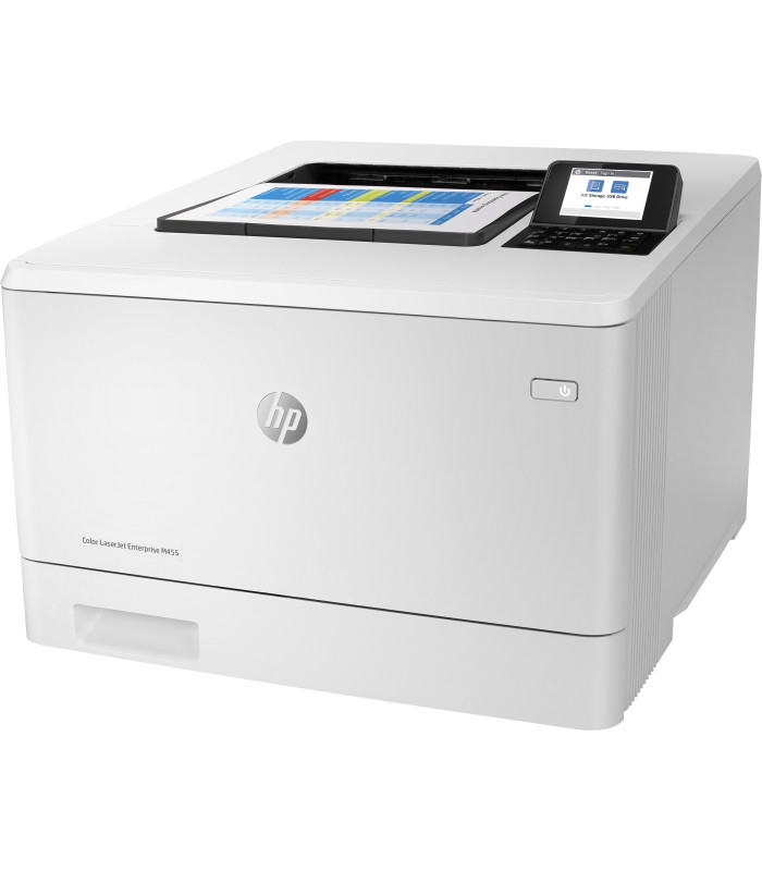 Impresora hp laser color laserjet enterprise m455dn a4 -  27ppm -  1.25gb -  usb -  red -  wifi -  duplex