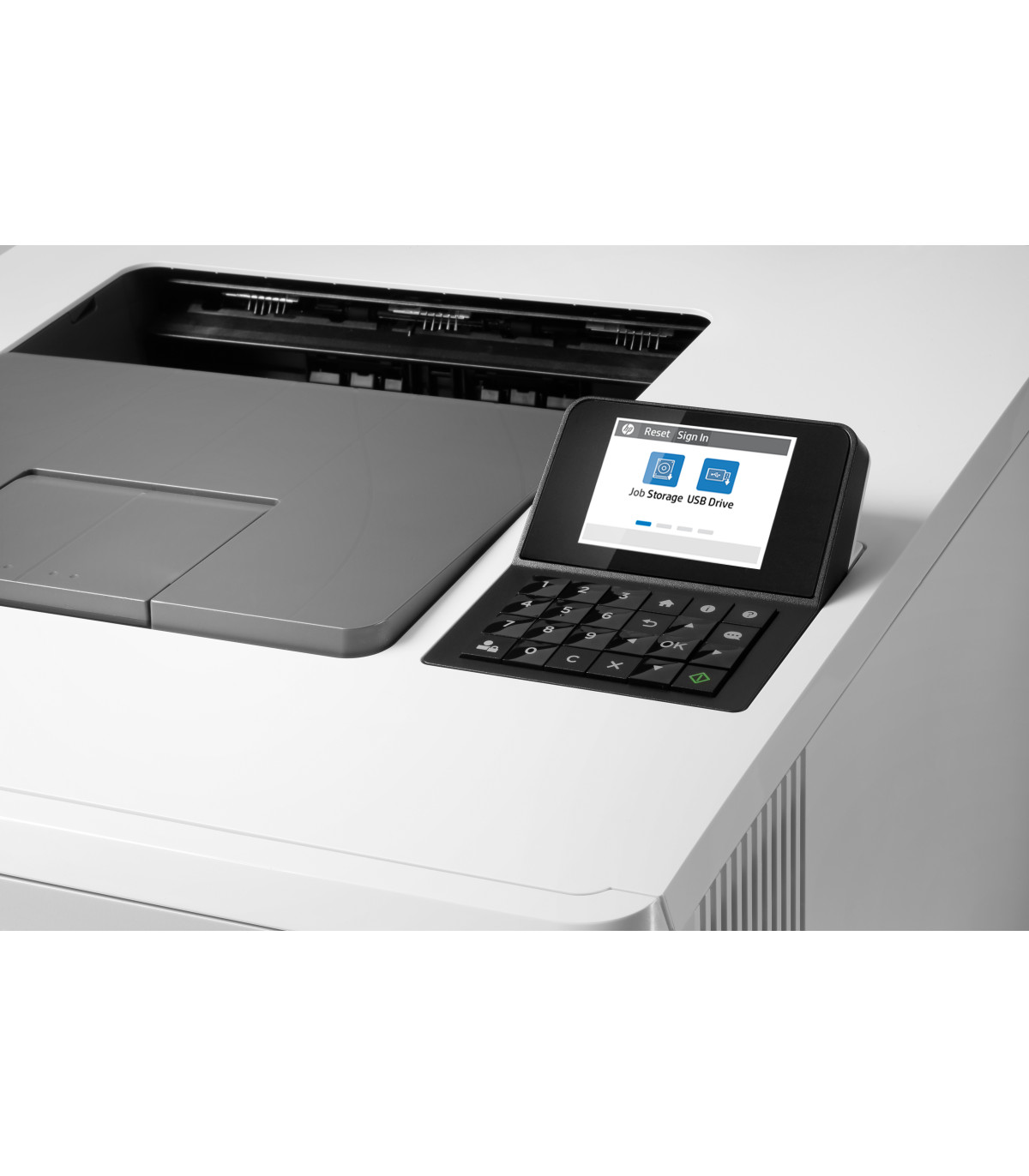 Impresora hp laser color laserjet enterprise m455dn a4 -  27ppm -  1.25gb -  usb -  red -  wifi -  duplex