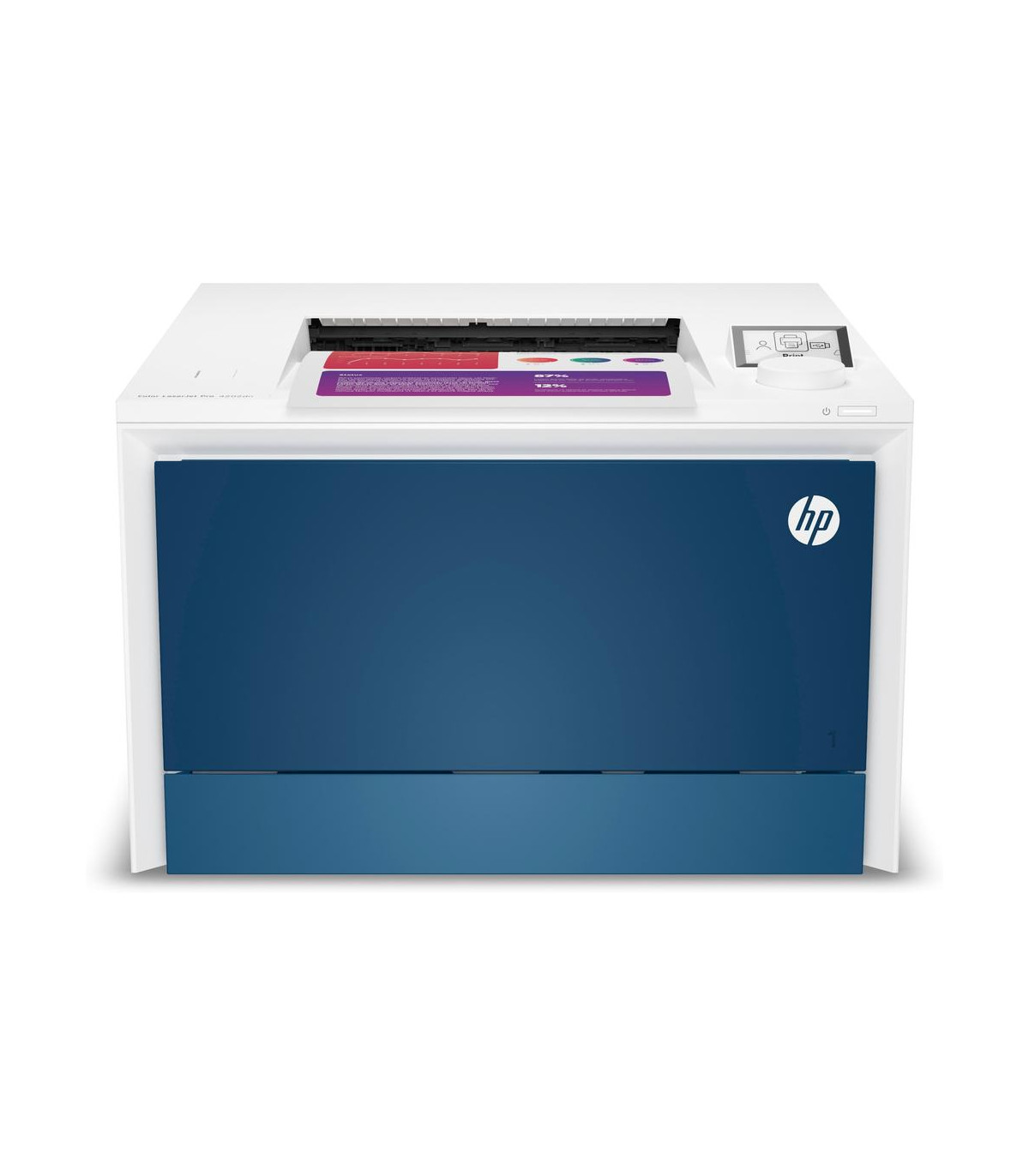 Impresora hp color laserjet pro 4202dn red -  duplex