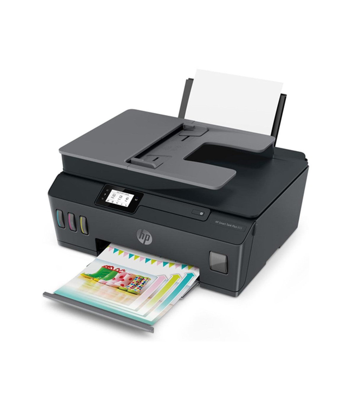 Multifuncion inyeccion hp smart tank plus 655 color wifi