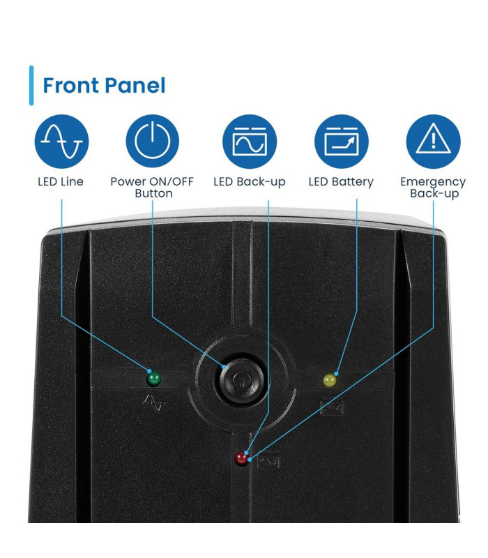 Sai ewent ew3995 780va - 390w avr