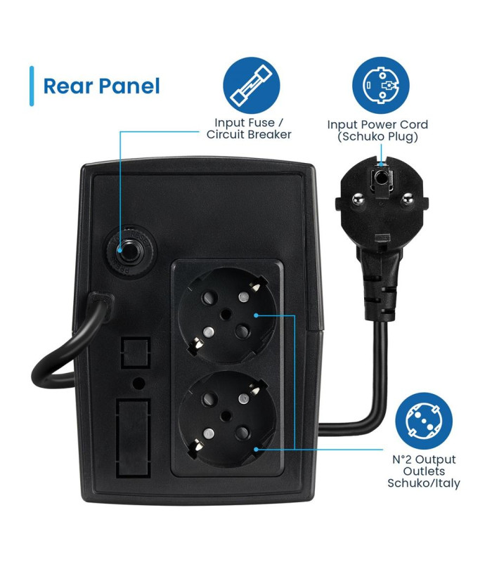 Sai ewent ew3995 780va - 390w avr