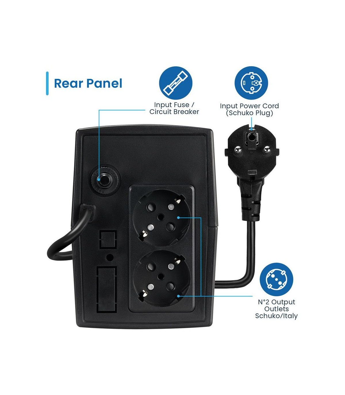 Sai ewent ew3995 780va - 390w avr