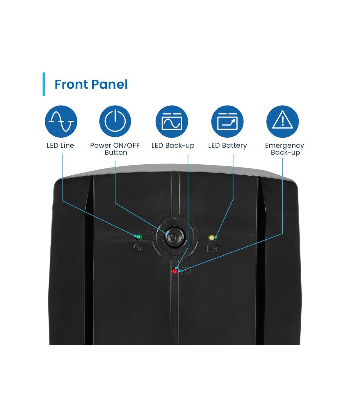Sai ewent ew3997 1300va - 720w avr