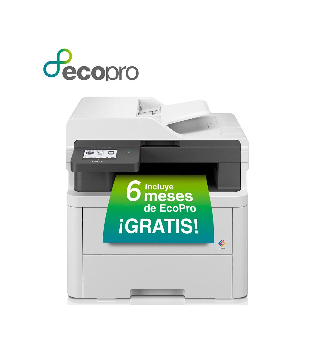 Multifuncion laser led brother mfcl3740cdw wifi - fax