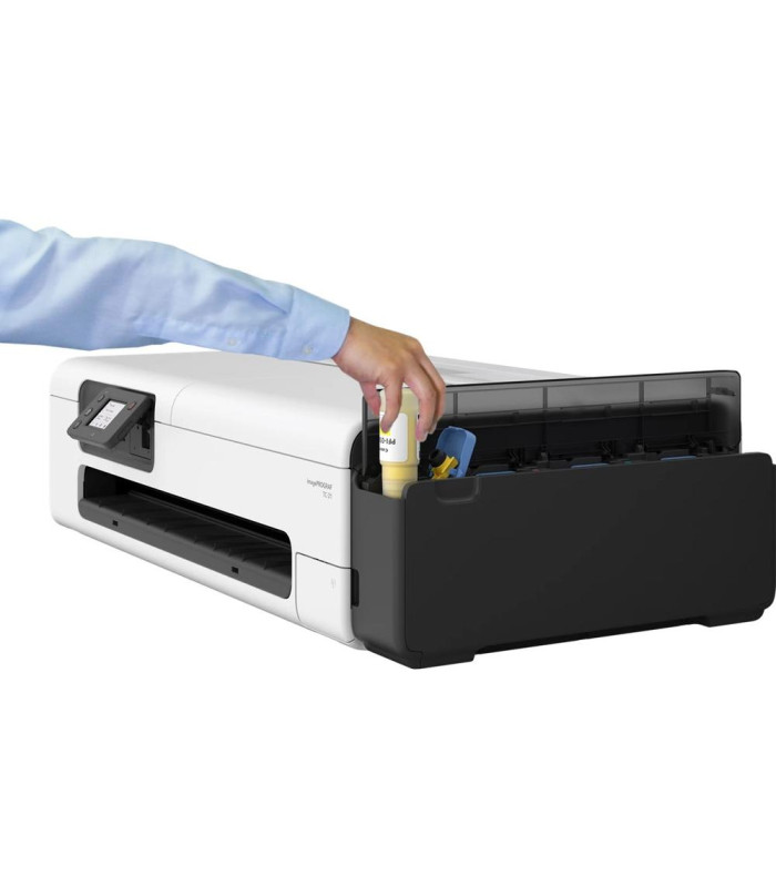 Plotter canon tc - 21 imageprograf a1 24 pulgadas -  2400ppp -  usb -  red -  wifi -  diseño cad -  tinta pigmentada 4 colores