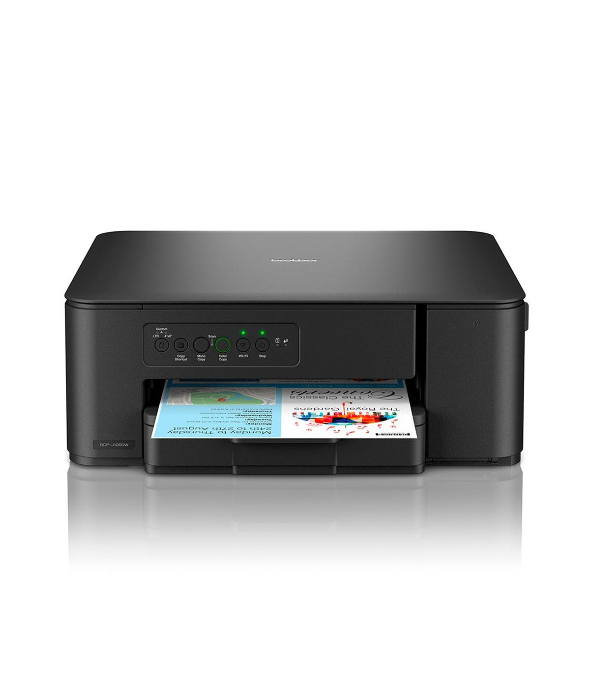 Impresora inyeccion brother dcp - j1260w color