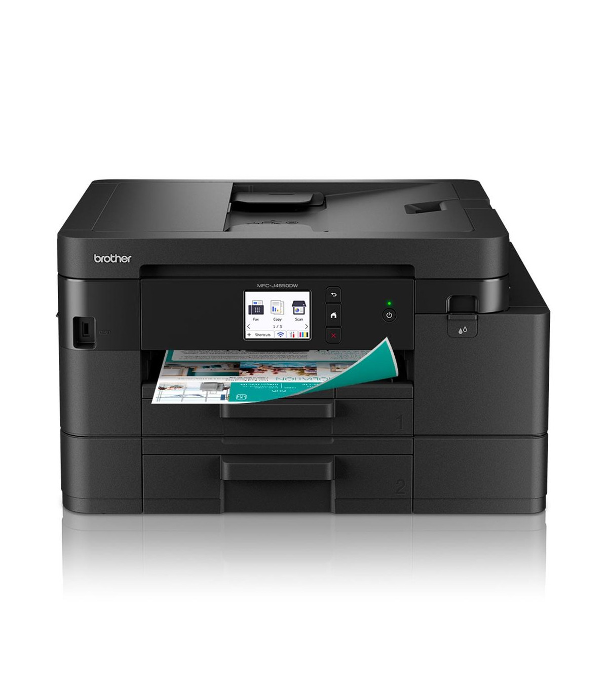 Multifuncion inyeccion brother mfc - j4550dw color duplex