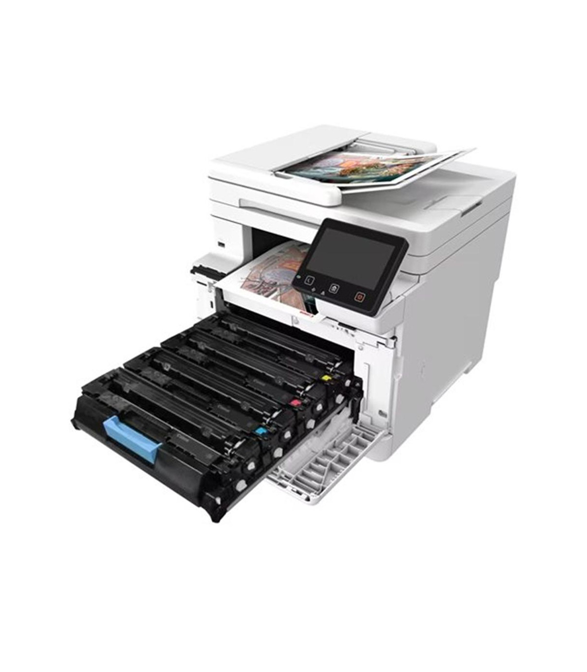 Multifuncion canon mf667cdw laser color i - sensys fax -  a4 -  25ppm -  usb -  red -  wifi -  duplex impresion adf