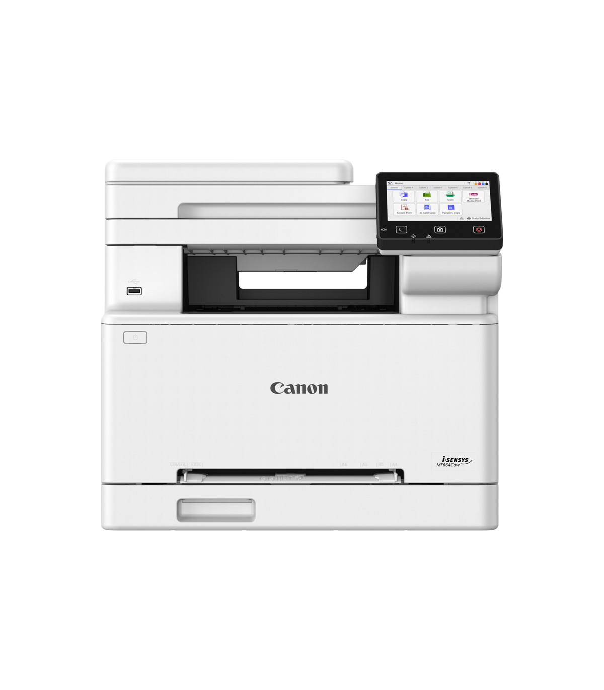 Multifuncion canon mf664cdw laser color i - sensys a4 -  25ppm -  red -  wifi -  duplex impresion
