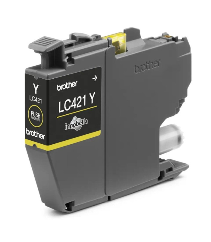 Brother Cartucho LC421Y Amarillo