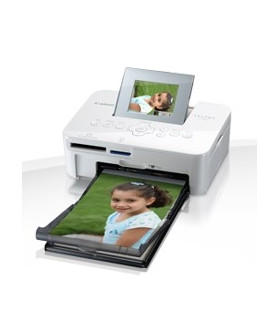 Impresora canon cp1000 sublimacion color photo selphy 300ppp -  usb blanca