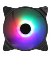 Ventilador caja phoenix led argb gaming 140mm - 1200 rpm - doble orientación