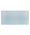 Phoenix matepad alfrombrilla escritorio ratón pu 80 x 40 cm antideslizante impermeable materíal simil cuero azul - gris