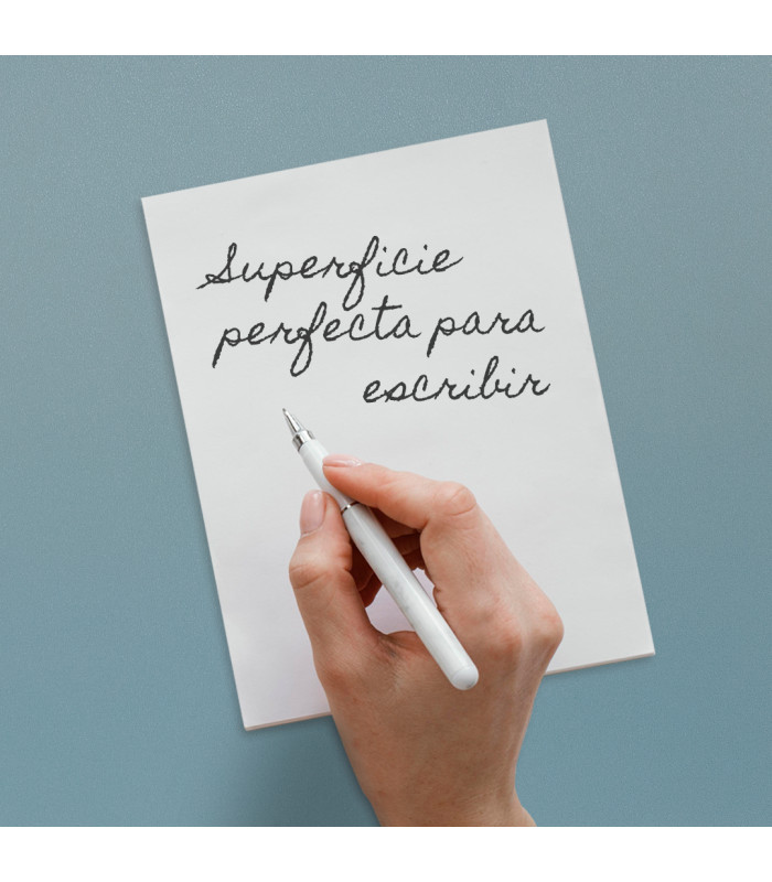 Phoenix matepad alfrombrilla escritorio ratón pu 80 x 40 cm antideslizante impermeable materíal simil cuero azul - gris