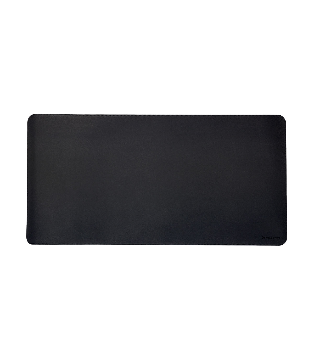 Phoenix matepad alfrombrilla ratón pu 80 x 40 cm antideslizante impermeable materíal simil cuero negra