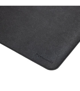 Phoenix matepad alfrombrilla ratón pu 80 x 40 cm antideslizante impermeable materíal simil cuero negra
